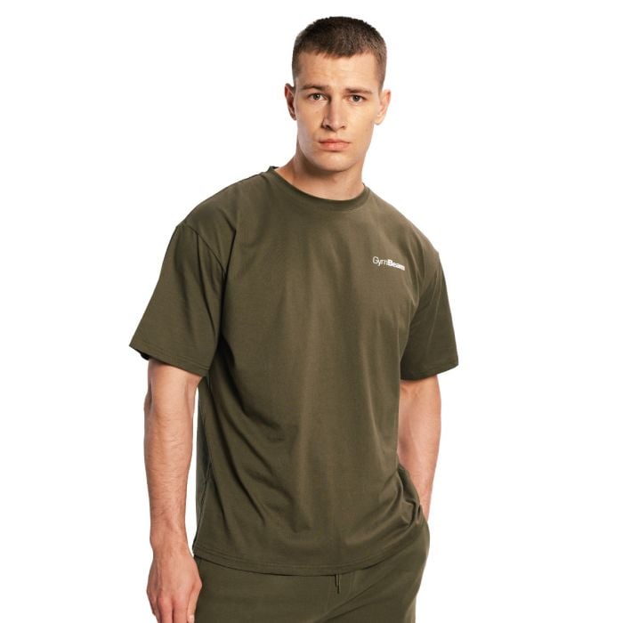 Majica Oversized Limitless Espresso - GymBeam XL