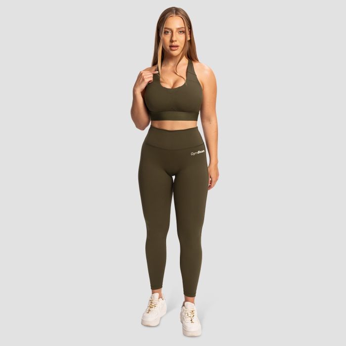 Športni nedrček Limitless Espresso - GymBeam L