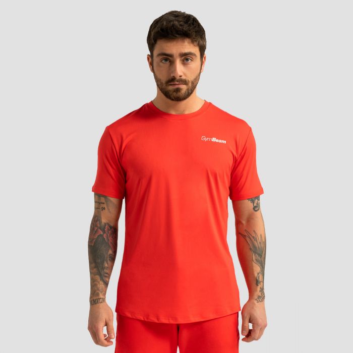 Moška majica Limitless Hot Red - GymBeam