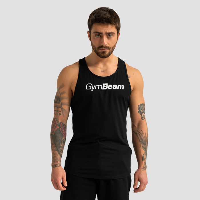 Moška majica brez rokavov Limitless Black - GymBeam
