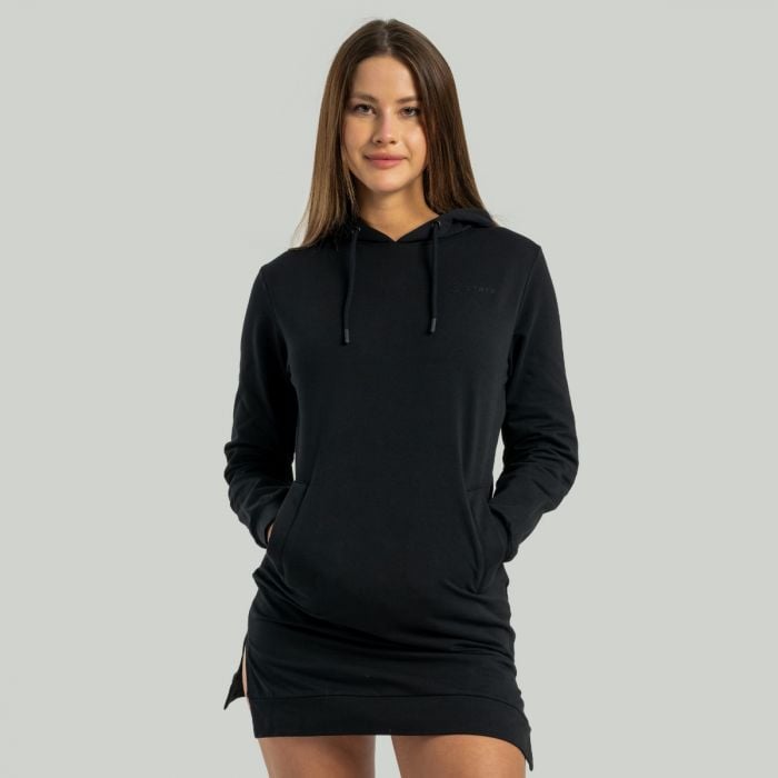 Ženski Longline pulover ALPHA Black - STRIX