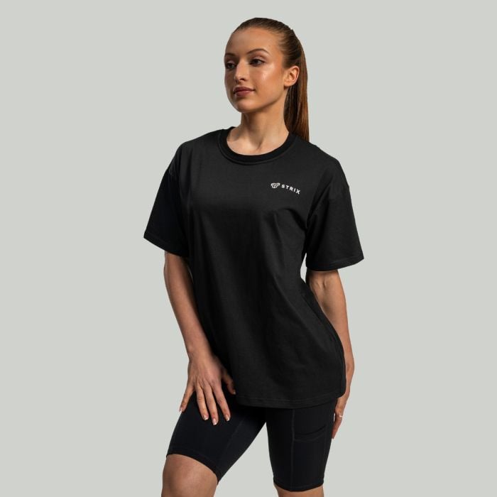 Ženska široka majica Lunar Tee Black - STRIX M