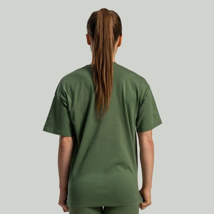 Ženska široka majica Lunar Tee Cedar Green - STRIX M