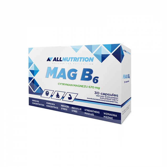 MagB6 Active 30 kaps - All Nutrition
