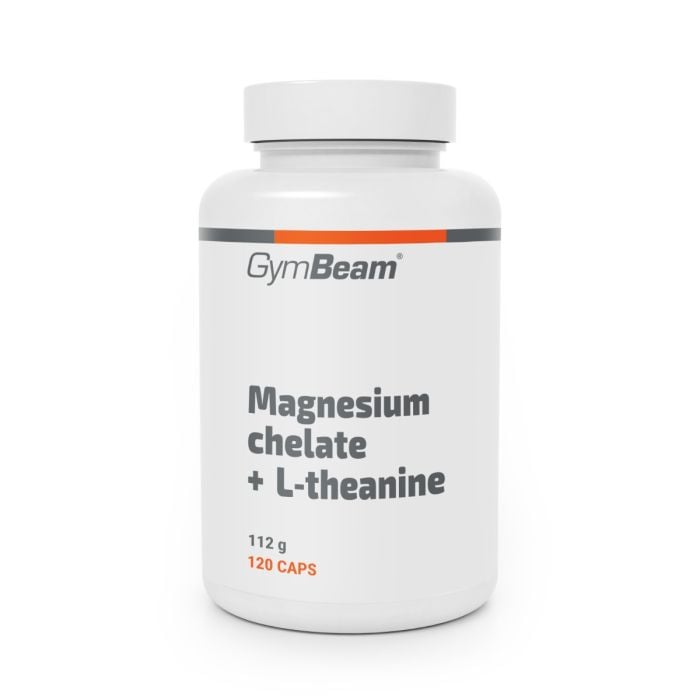 Magnezijev kelat + L-teanin - GymBeam 120 caps