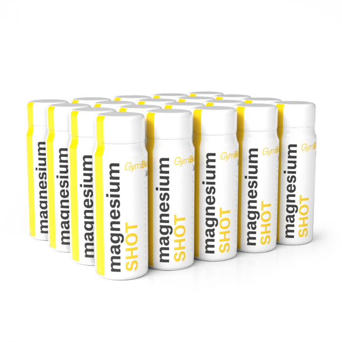 Magnesium Shot - GymBeam limona - 20 x 60 ml 