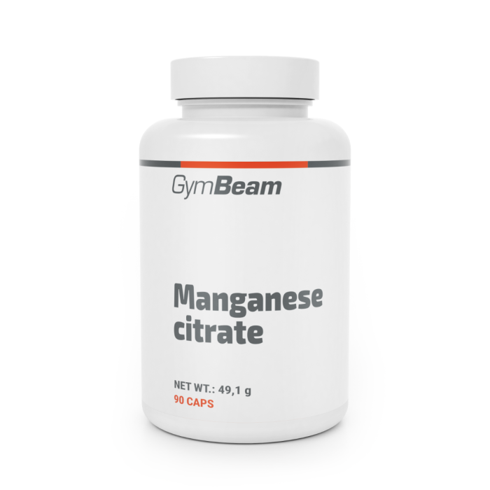 Manganov citrat - GymBeam 90 caps