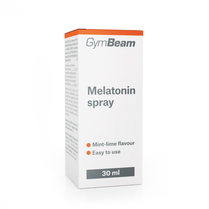 Melatonin v obliki razpršila - GymBeam 30 ml - lime & mint