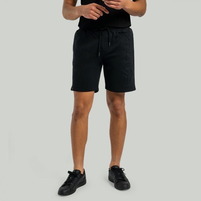 Kratke hlače Embossed Black - STRIX