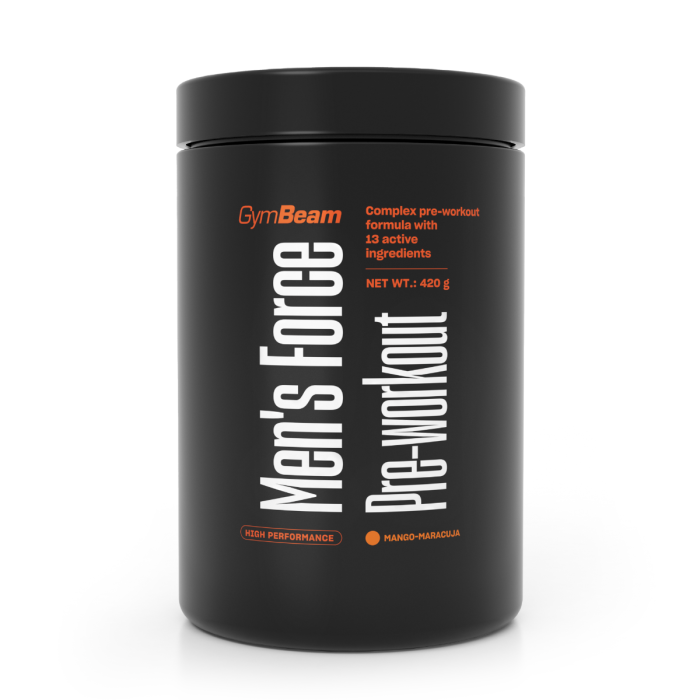 Men‘s Force Pre-Workout - GymBeam 420 g - divje jagode