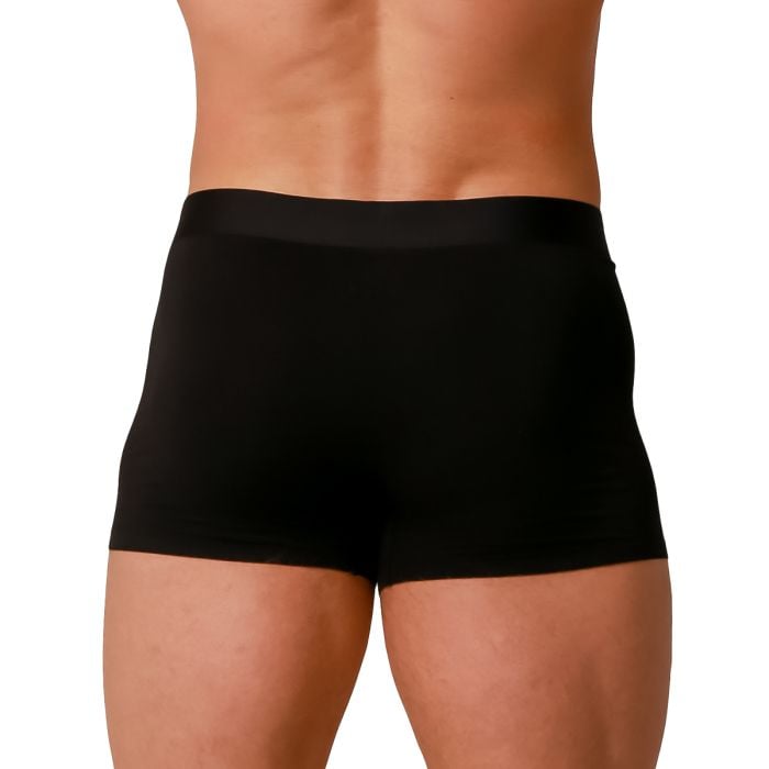 Moške boksarice Soft 2Pack Black - GymBeam L