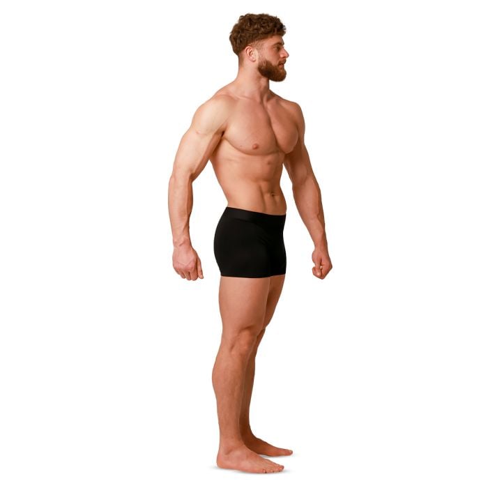 Moške boksarice Soft 2Pack Black - GymBeam L