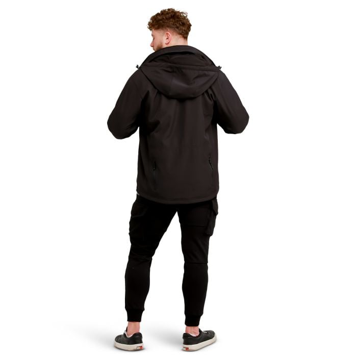 Moška jakna Softshell Black - GymBeam XXL