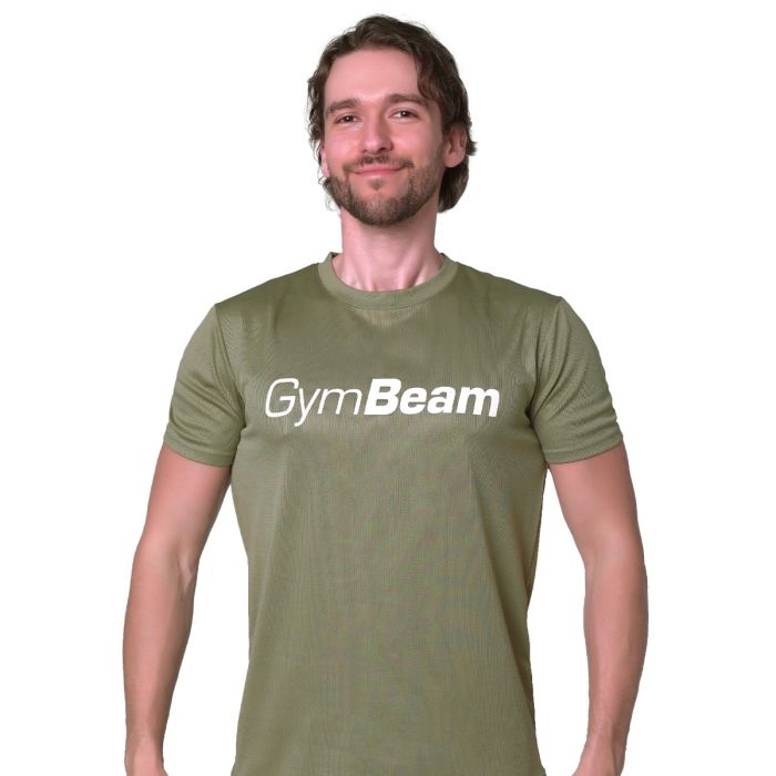 Majica Mesh Essence Green - GymBeam M
