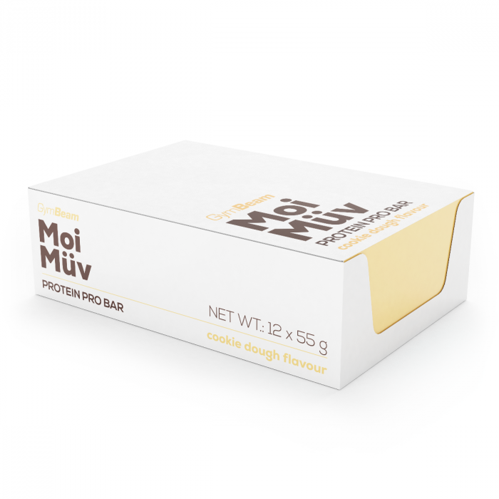 MoiMüv Protein Pro Bar - GymBeam 55 g - kokos