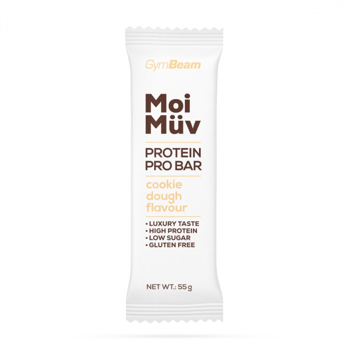 MoiMüv Protein Pro Bar - GymBeam 55 g - kokos