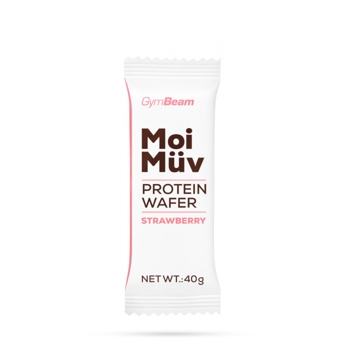 MoiMüv Protein Wafer - GymBeam 40 g - lešnik