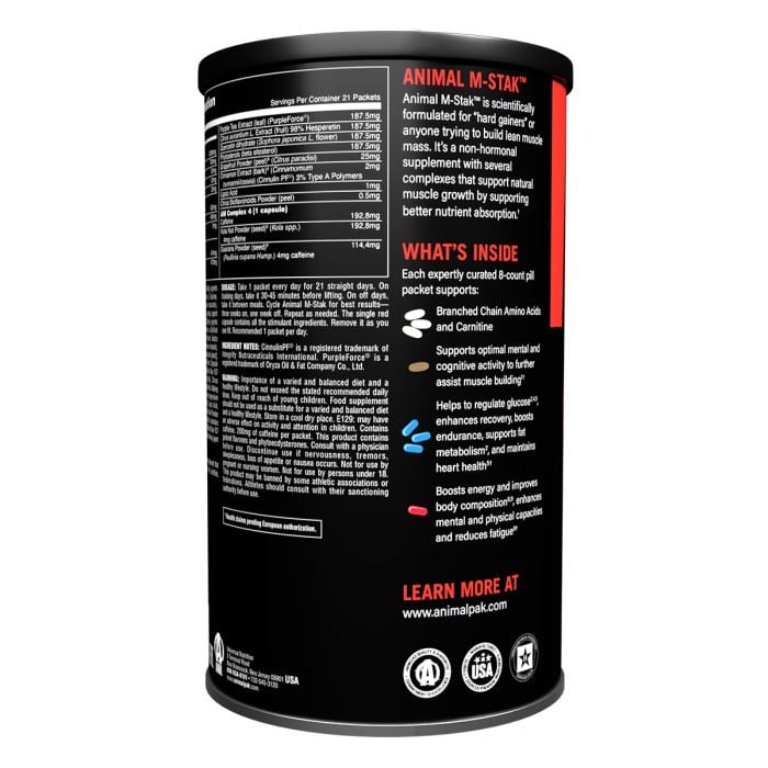 M-Stak 21 - Universal Nutrition 21 pkgs