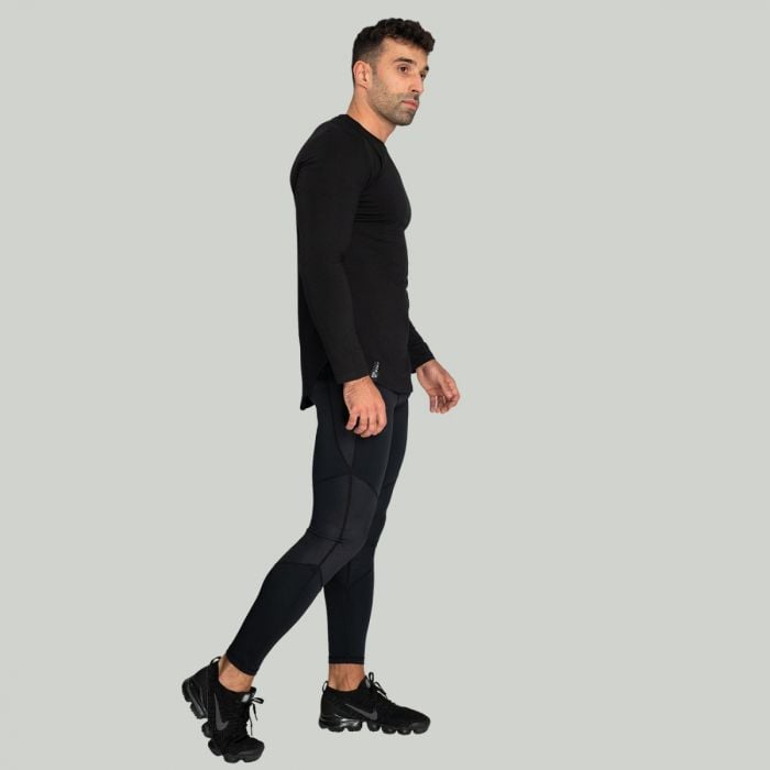 Majica Nebula Long Sleeve Tee Black - STRIX XXXL