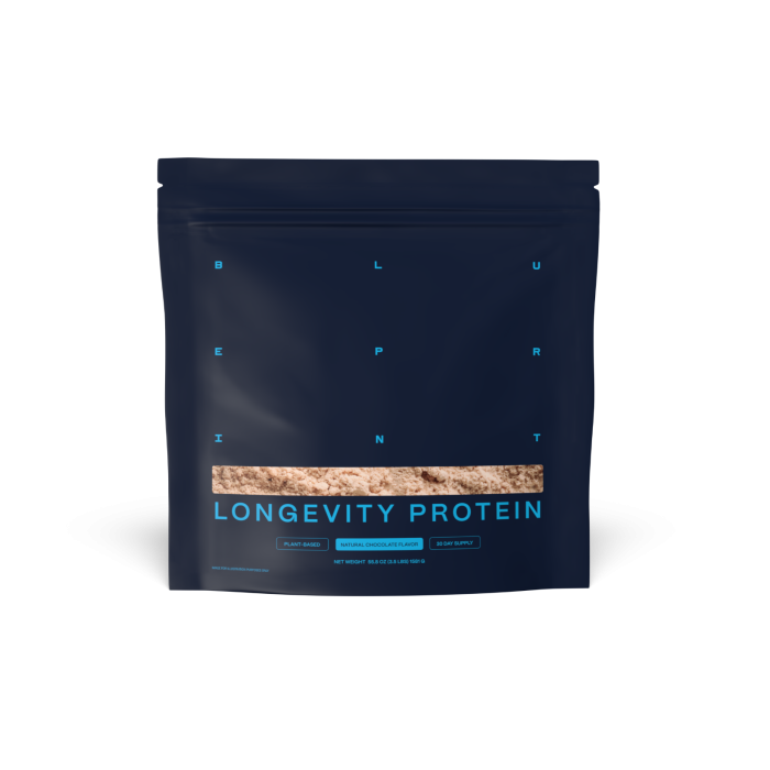 Longevity Protein - Blueprint by Bryan Johnson 1581 g - čokolada