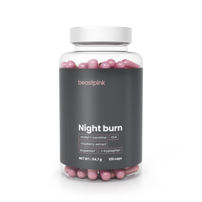 Night Burn - BeastPink 120 caps