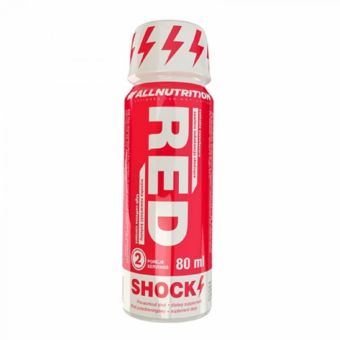 Predvadbeni stimulans Red Shock Shot 80 ml - All Nutrition