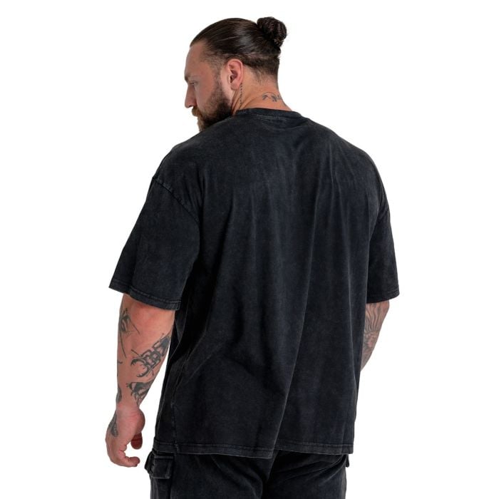 Ohlapna majica Tee Washed Black - STRIX S