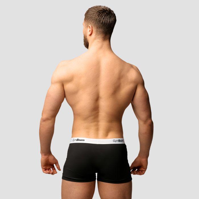 Moške boksarice Essentials 3Pack Black - GymBeam L