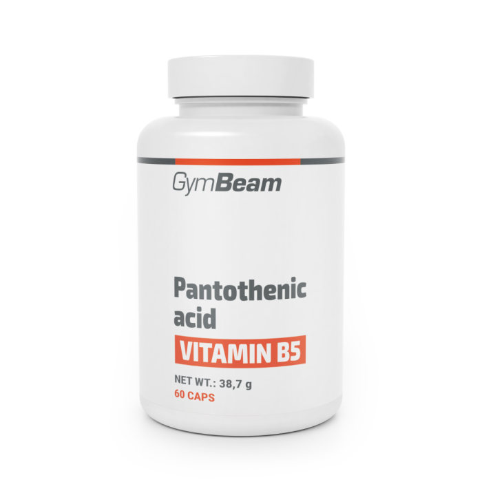 Pantotenska kislina (vitamin B5) - GymBeam 60 caps