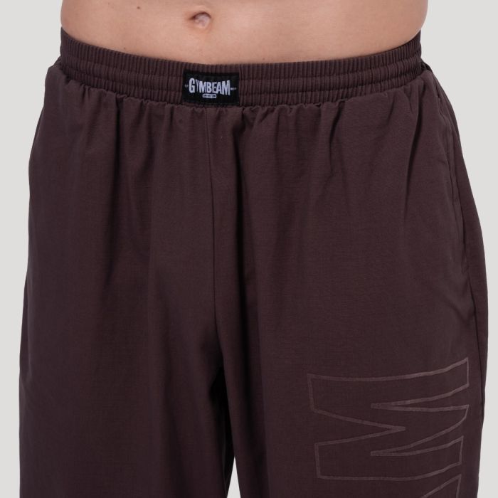 Hlače Pumper Persistence Brown - GymBeam XXL