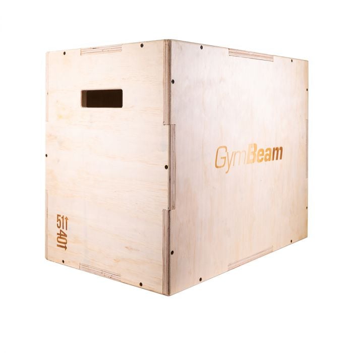 Pliometrična škatla PlyoBox Wood Plyometric Box - GymBeam