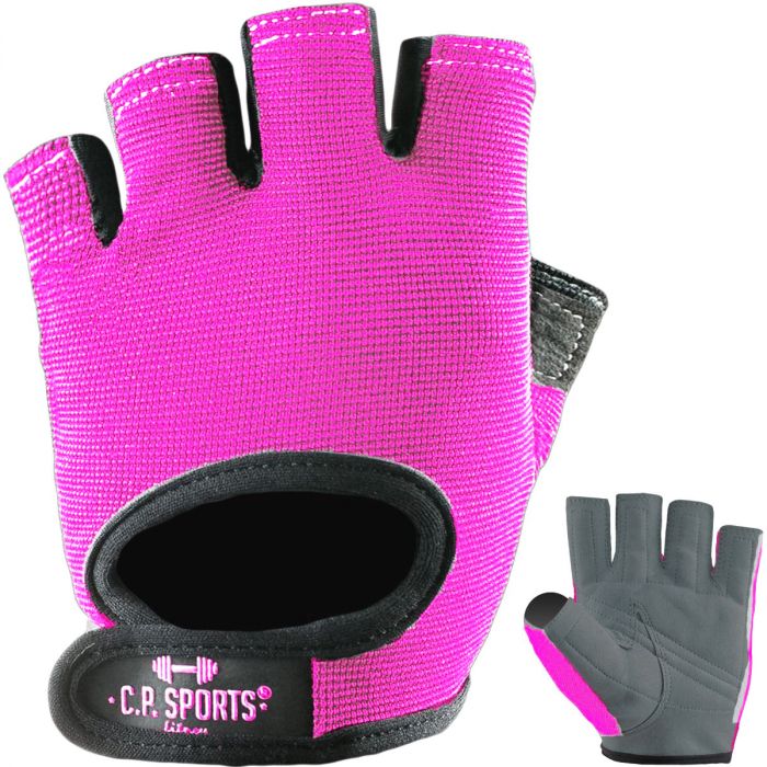 Fitnes rokavice Power Pink - C.P. Sports