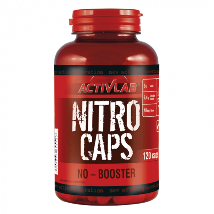 Predvadbeni stimulans Nitro Caps - ActivLab