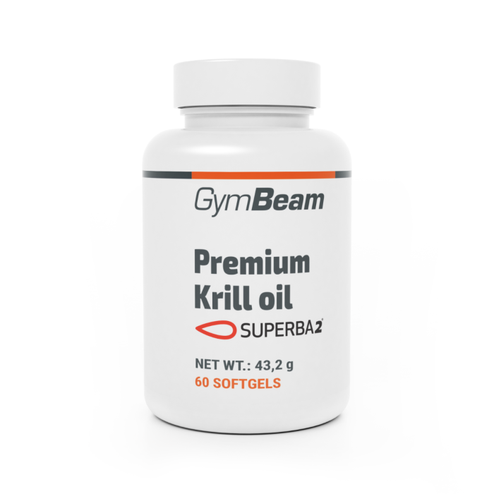 Premium krilovo olje Superba2® - GymBeam 60 caps