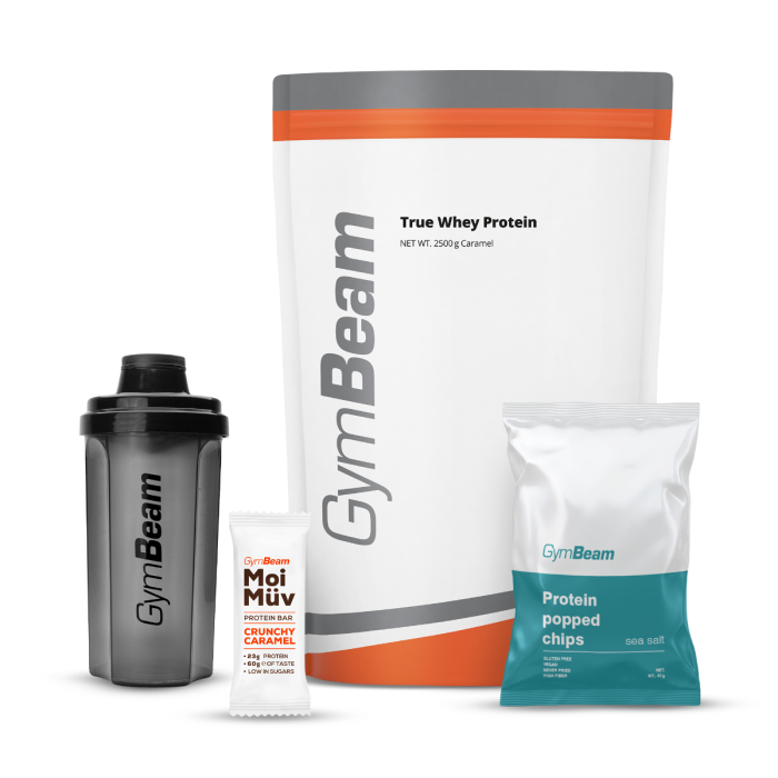 True Whey - GymBeam 2500 g - brez okusa - 00