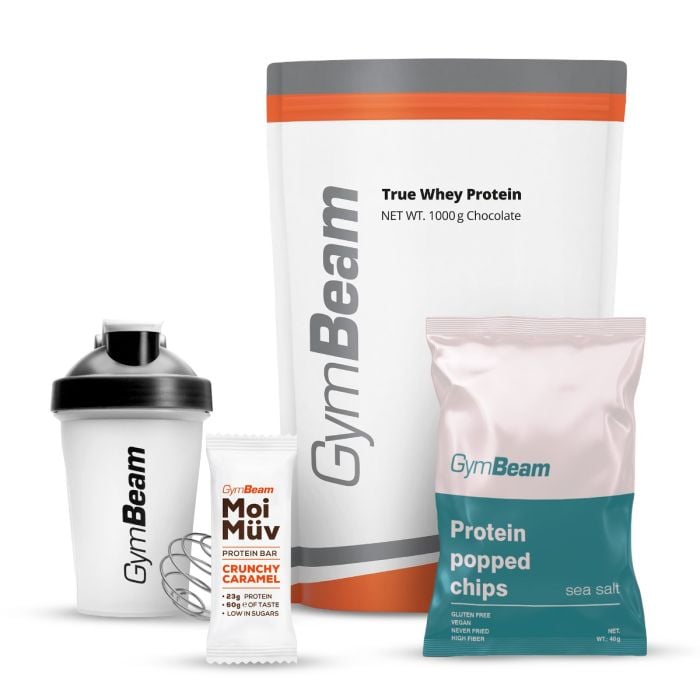 True Whey - GymBeam 2500 g - brez okusa - 00