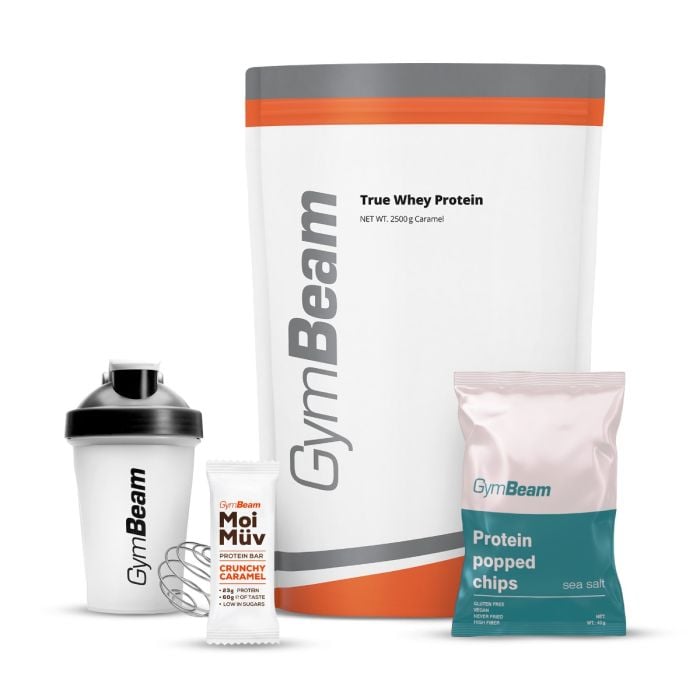 True Whey - GymBeam 2500 g - brez okusa - 00