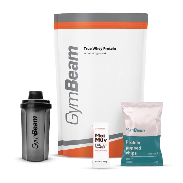 True Whey - GymBeam 2500 g - brez okusa - 00