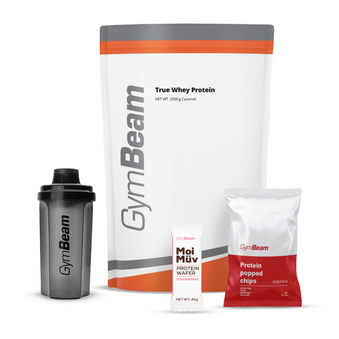 True Whey - GymBeam 2500 g - brez okusa - 00