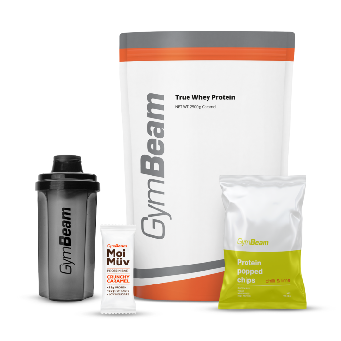 True Whey - GymBeam 2500 g - brez okusa - 00