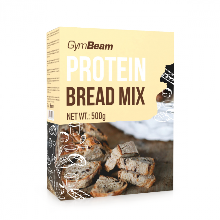 Mešanica za beljakovinski kruh 500 g - GymBeam