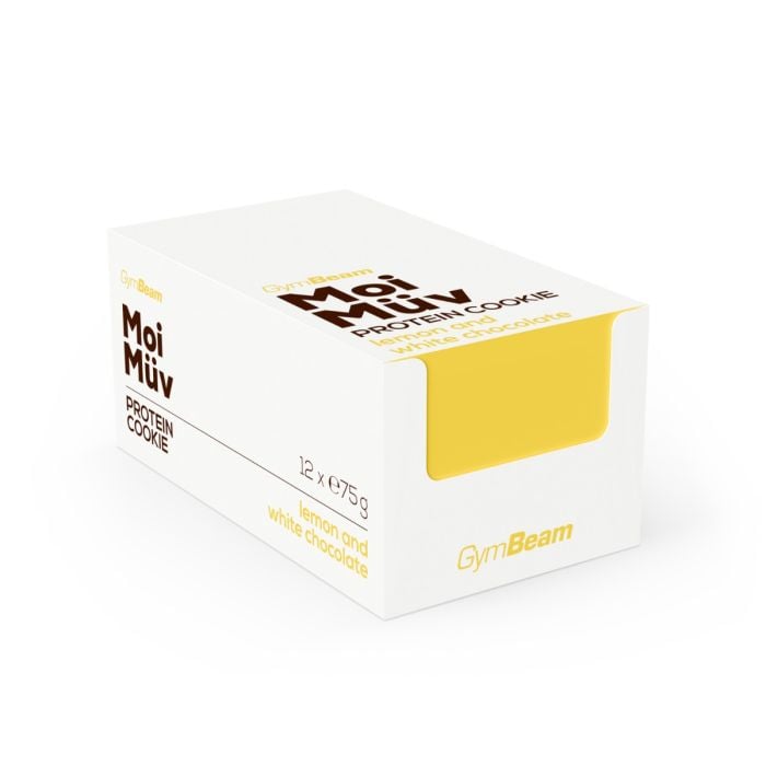 MoiMüv Protein Cookie - GymBeam slana karamela - 75 g