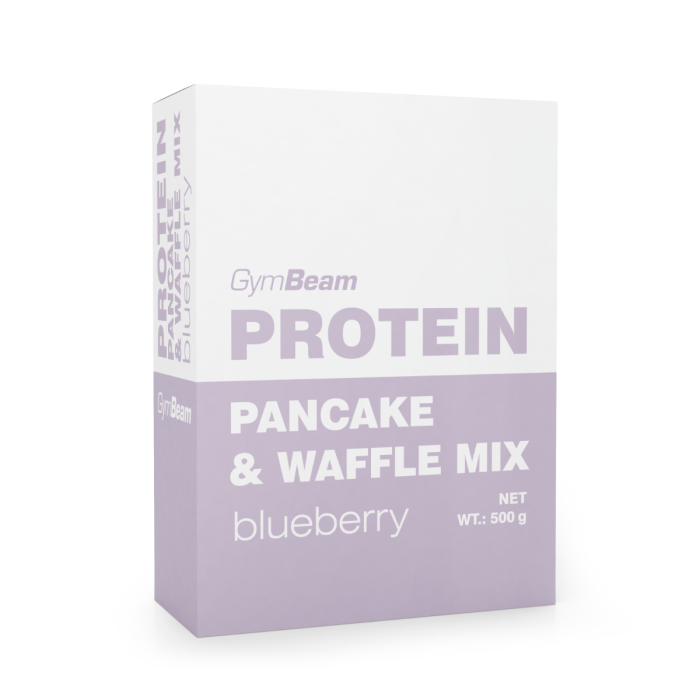 Beljakovinske palačinke Pancake & Waffle Mix 500 g - GymBeam vanilja