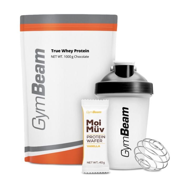 True Whey - GymBeam 2500 g - brez okusa - 00