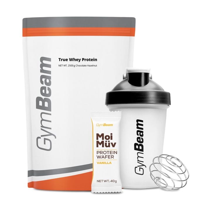 True Whey - GymBeam 2500 g - brez okusa - 00