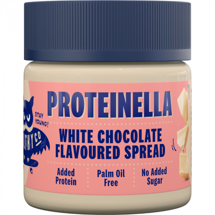 Proteinella - HealthyCo 200 g - bela čokolada