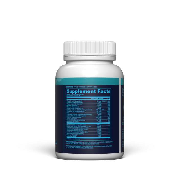 Essential Capsules - Blueprint by Bryan Johnson 60 caps