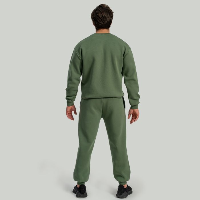 Moški pulover Relaxed Cedar Green - STRIX XL