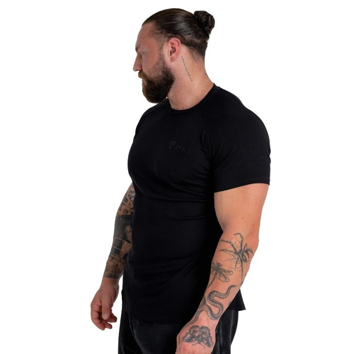 Majica Ribbed Tee Black - STRIX XXL