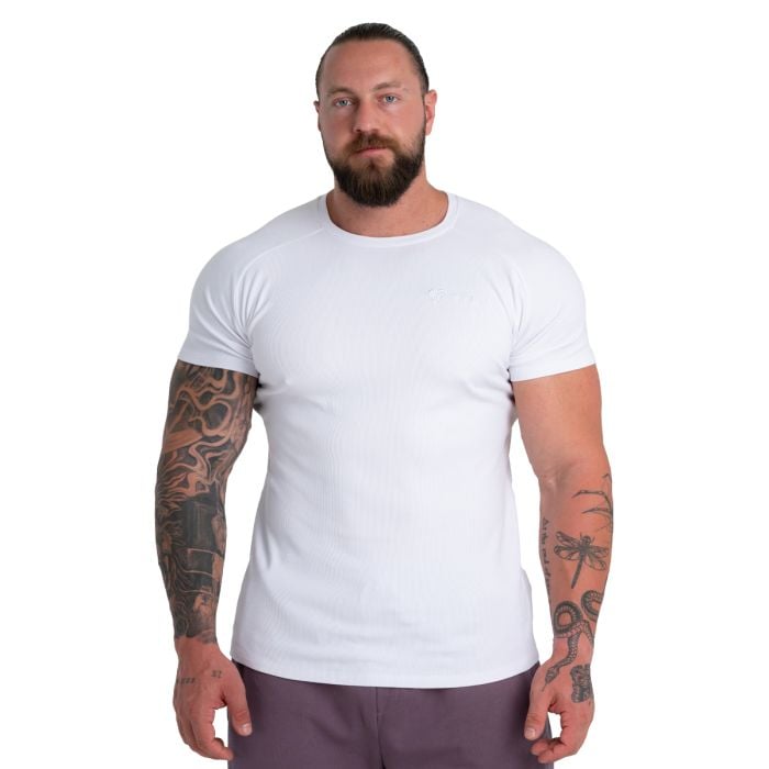 Majica Ribbed Tee White - STRIX XXL